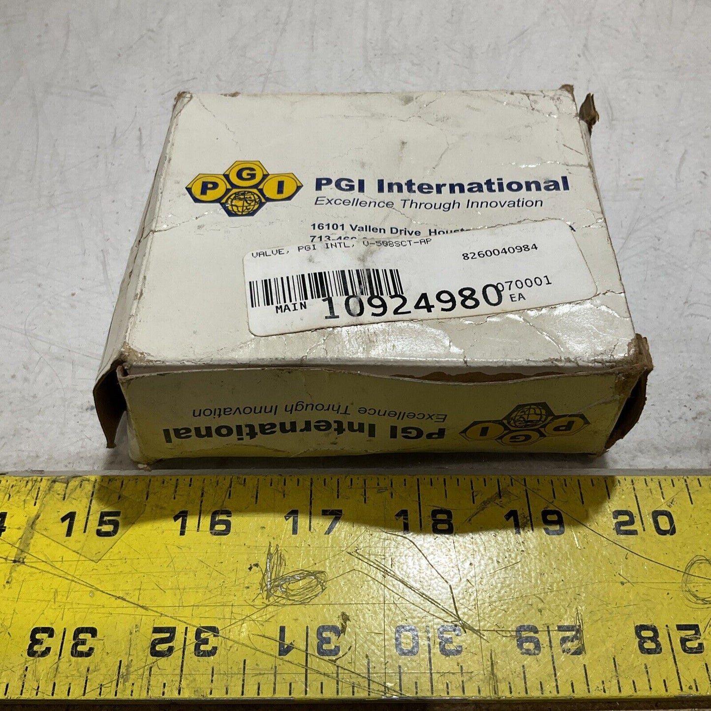 PGI INTERNATIONAL V-508SCT -AP HANDLE VALVE 316SS 8000PSI 450F MAX QTY 4 1/2 U3S