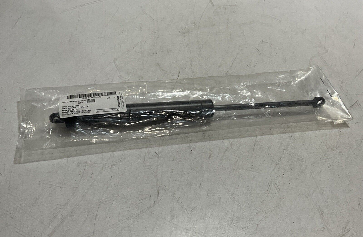 STABILUS STAB-O-SCHOC 008816 0000N 186/21B3 HYDRAULIC DAMPER LOT OF 4 U3S