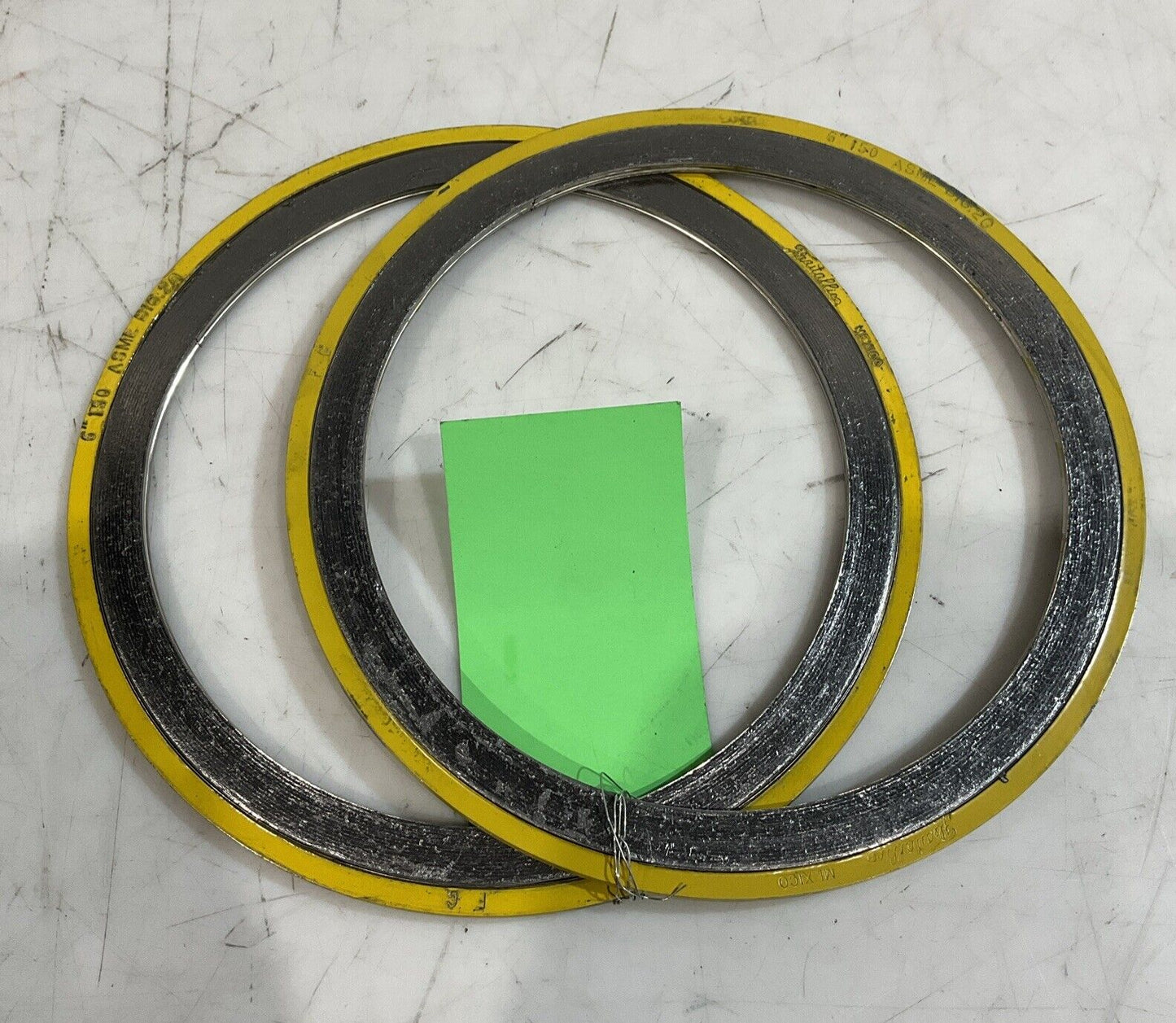 FLEXITALLIC ASME B16.20 6” 150 SPIRAL WOUND METAL GASKET LOT OF 2 U3S