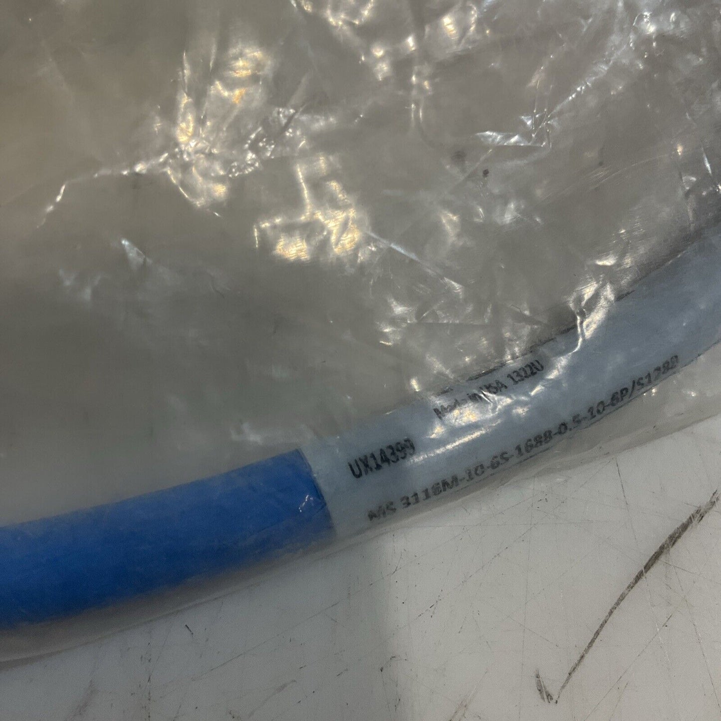 TURCK MS 3116M-10-6S-1688-0.5-10-6P/S1288 ID#UX14399 CABLE ASSEMBLY U3S