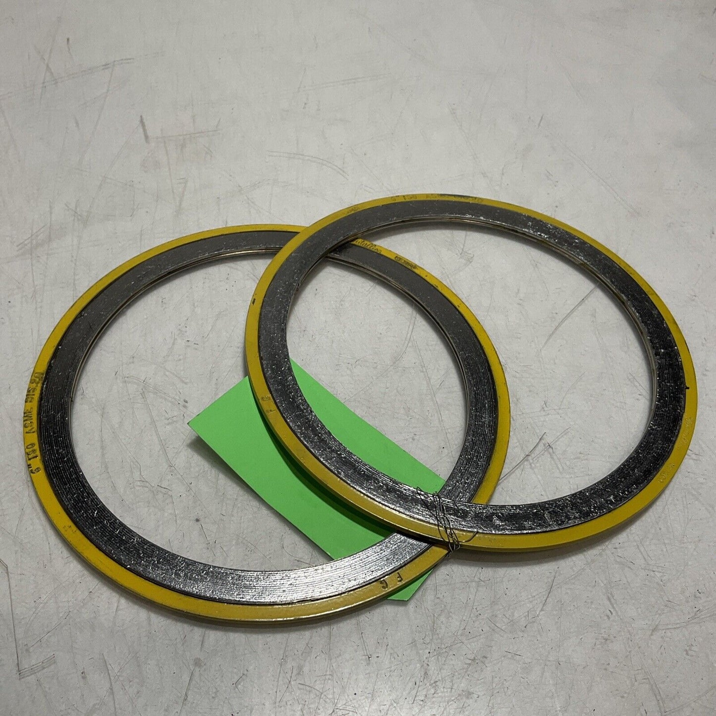 FLEXITALLIC ASME B16.20 6” 150 SPIRAL WOUND METAL GASKET LOT OF 2 U3S