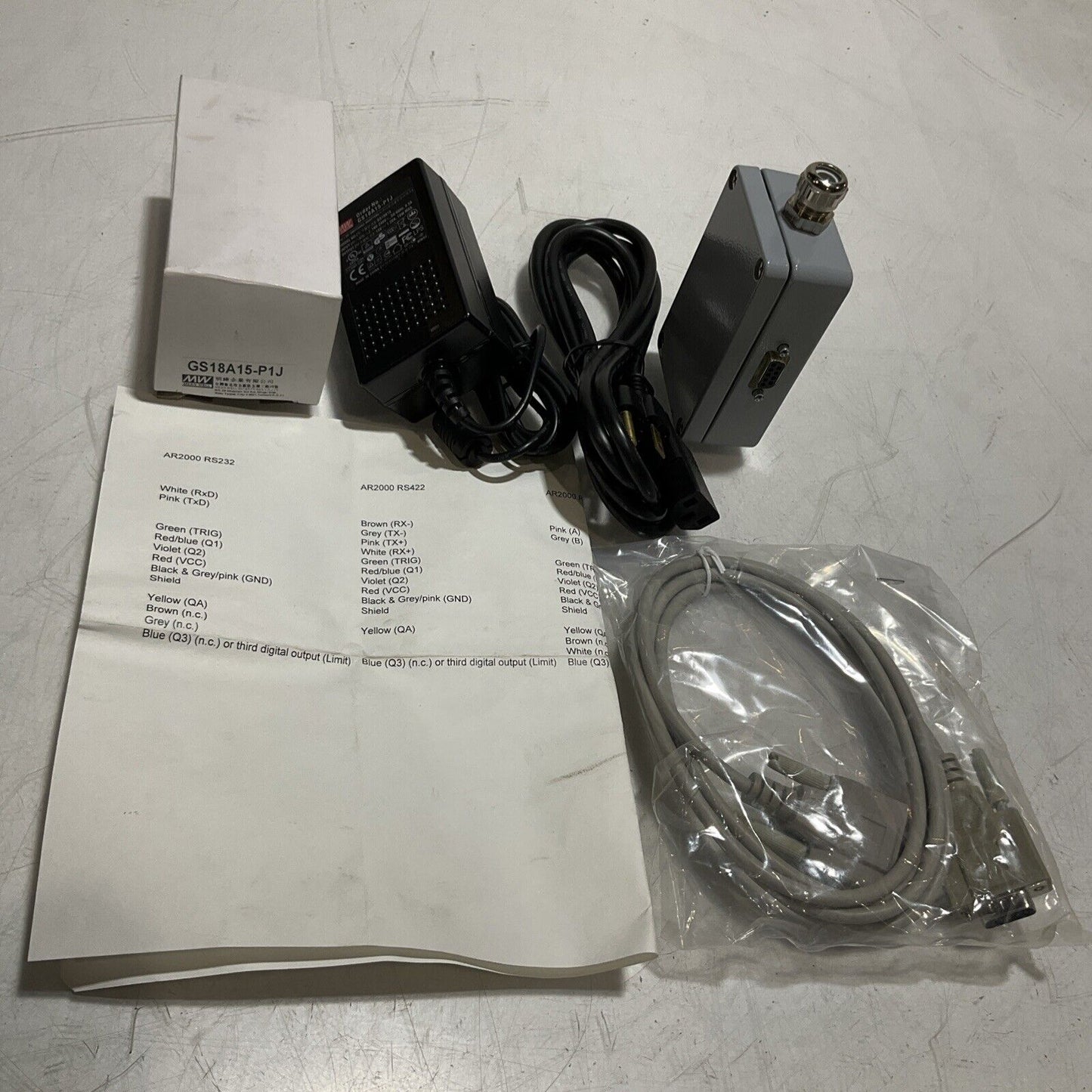 MEAN WELL SCHMITT-IND AQ7000001/GS18AQ5-P1J AR700 POWER/INTERFACE KIT 222