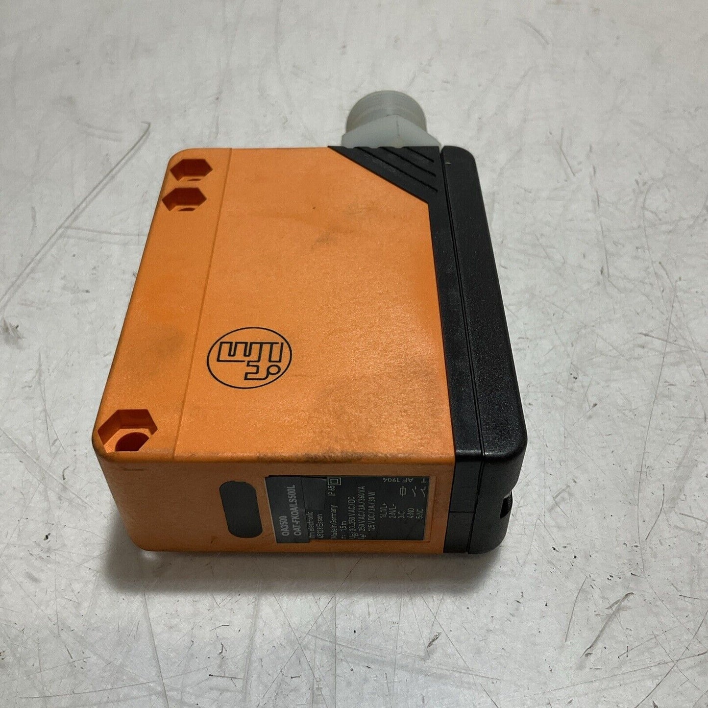 IFM ELECTRONIC OA3500-OAT-FKOA/LS500L REFLEXLICH DIFFUSE REFLECTION SENSOR 222
