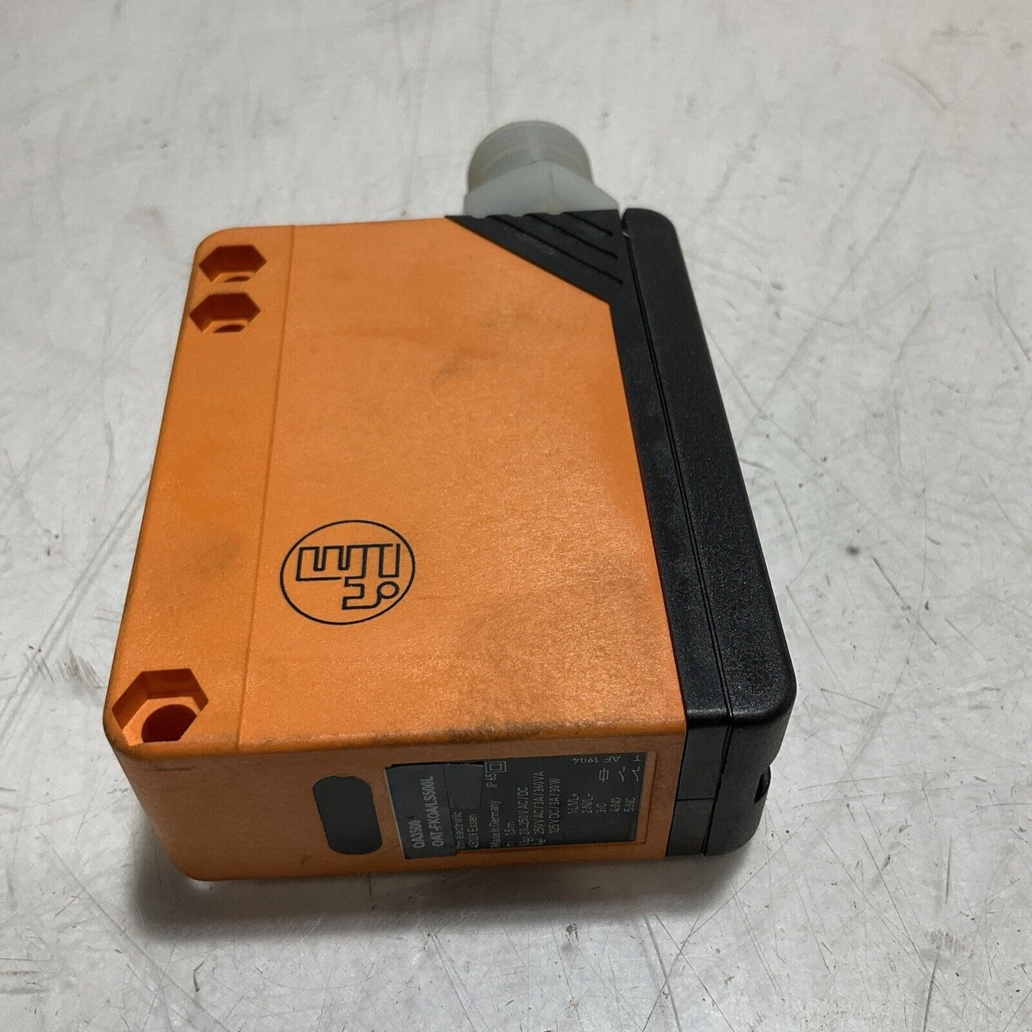 IFM ELECTRONIC OA3500-OAT-FKOA/LS500L REFLEXLICH DIFFUSE REFLECTION SENSOR 222