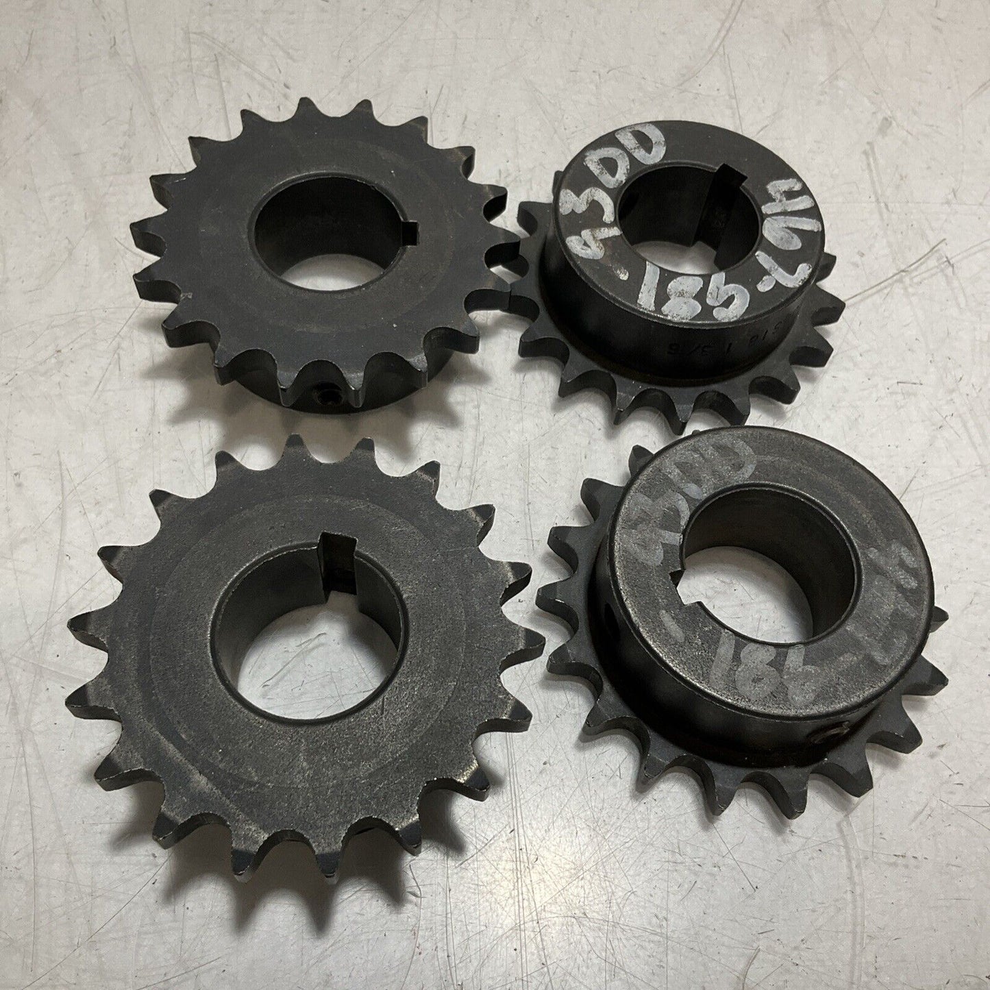 MARTIN 40BS18 1 3/16 SPROCKET ROLLER CHAIN LOT OF 4 U3S