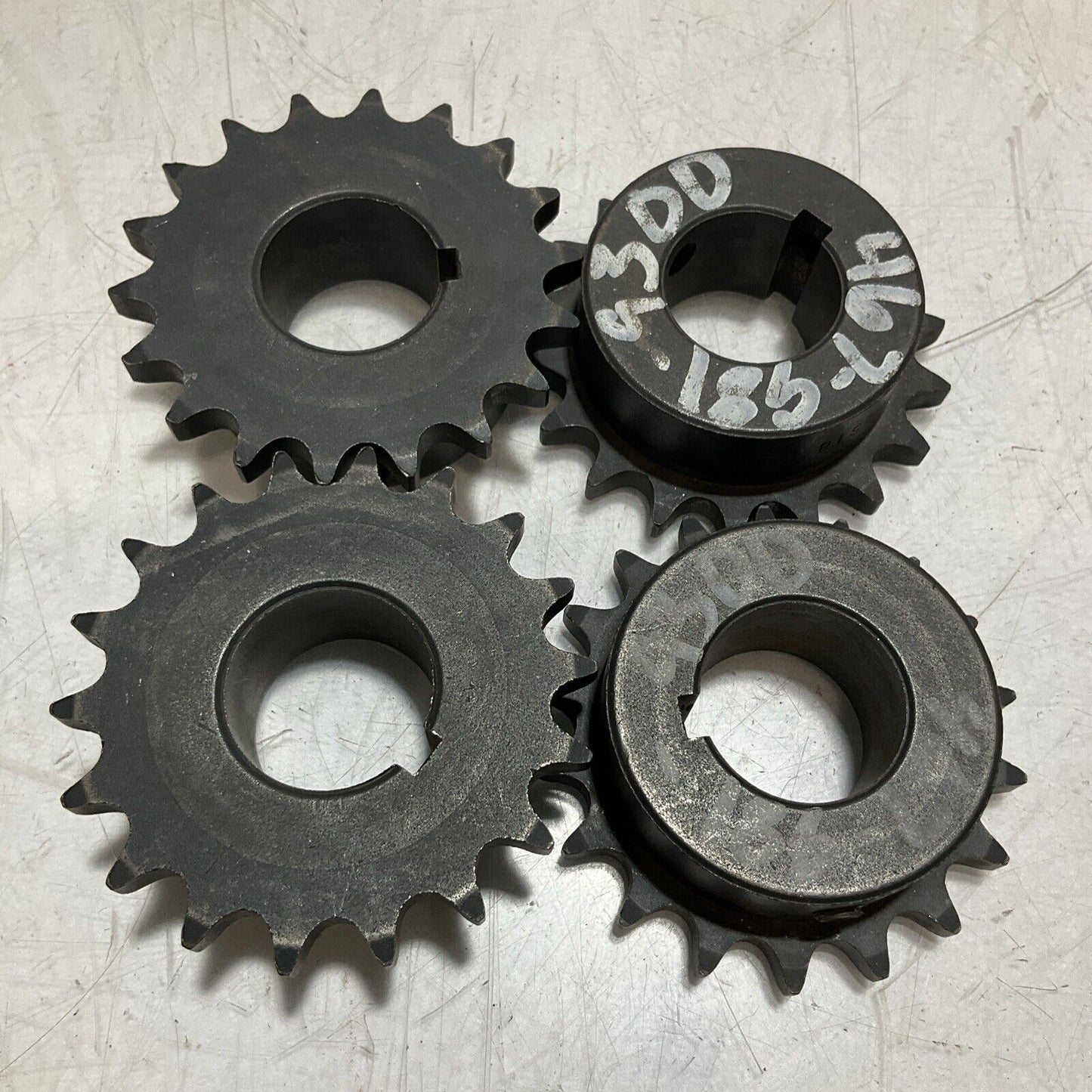 MARTIN 40BS18 1 3/16 SPROCKET ROLLER CHAIN LOT OF 4 U3S