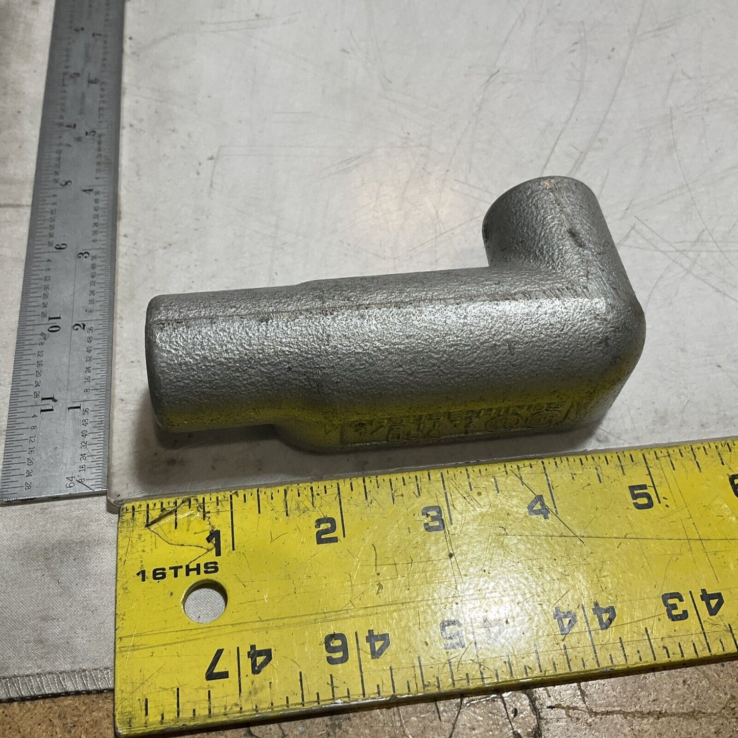 CROUSE HINDS 1/2 LL17 W/ APPLETON FM7 1/2 16 170 COVER 4.0 CUT LOT OF 6 222