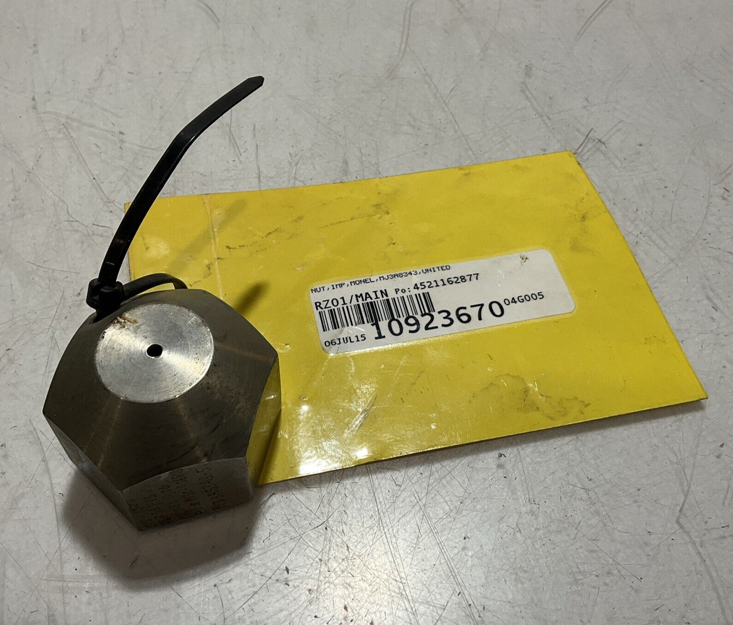 UNITED MJ3A8343 IMPELLER BRASS NUT MONEL U3S