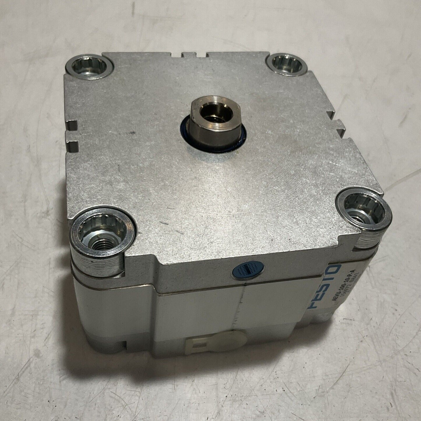 FESTO AEVU-100-10-P-A PNEUMATIC COMPACT AIR CYLINDER C2H