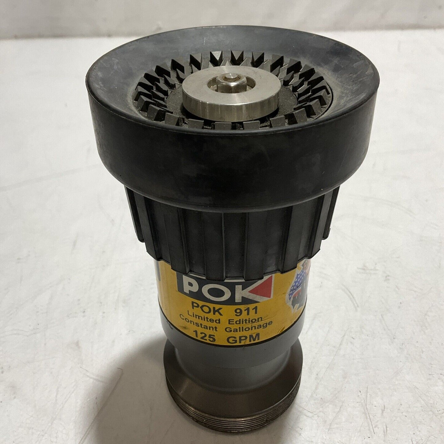 POK 911 FIRE NOZZLE LIMITED CONTACTS 125GPM EDITION GALLONAGE FLUSH VALVE U3S