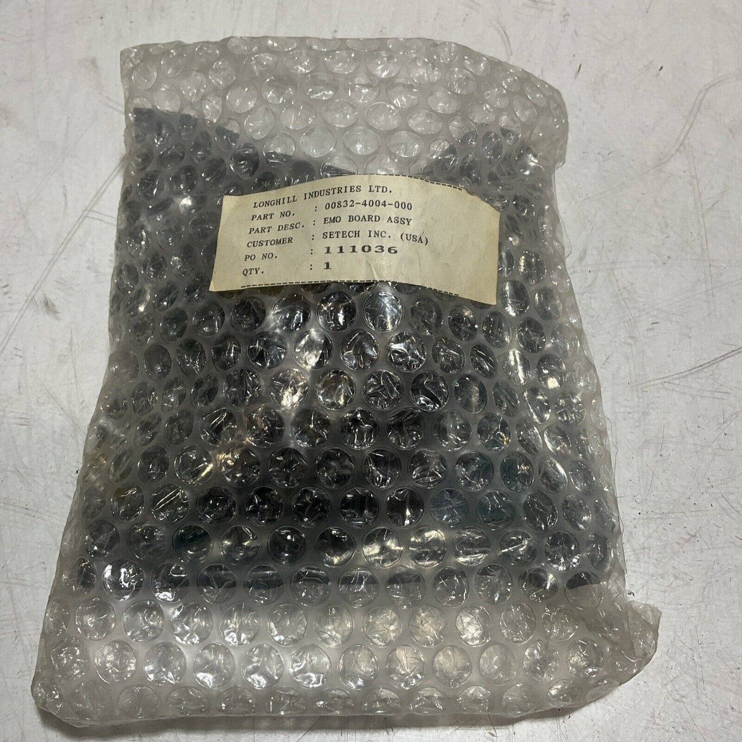 COSEL YAS512E 00832-4004-001 EMO CIRCUIT BOARD ASSEMBLY POWER SUPPLY 240V U3S