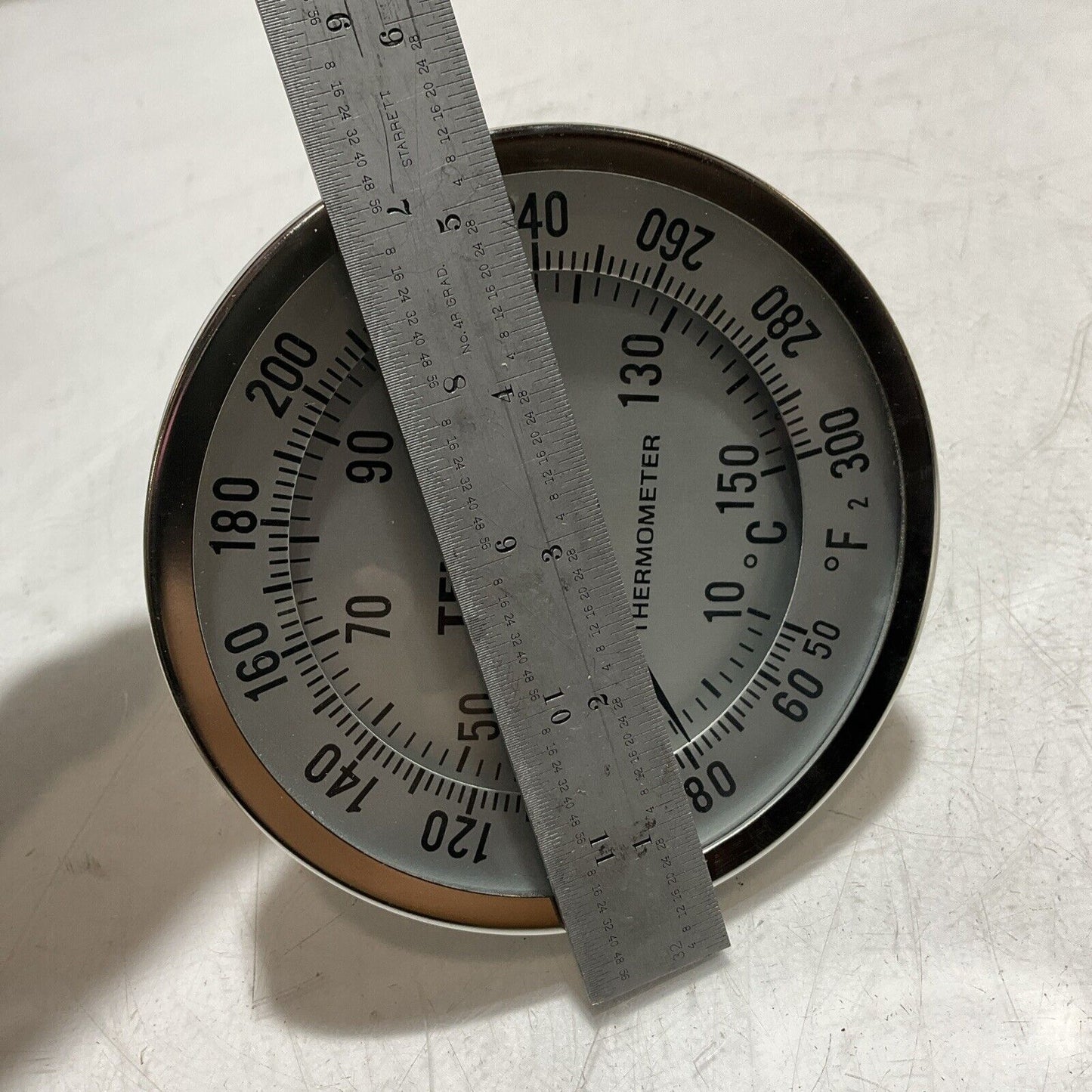 TEL-TRU 2275101 Z2059-0103 50-300 DEGREE °F 10-150DEGREE °C THERMOMETER U3S