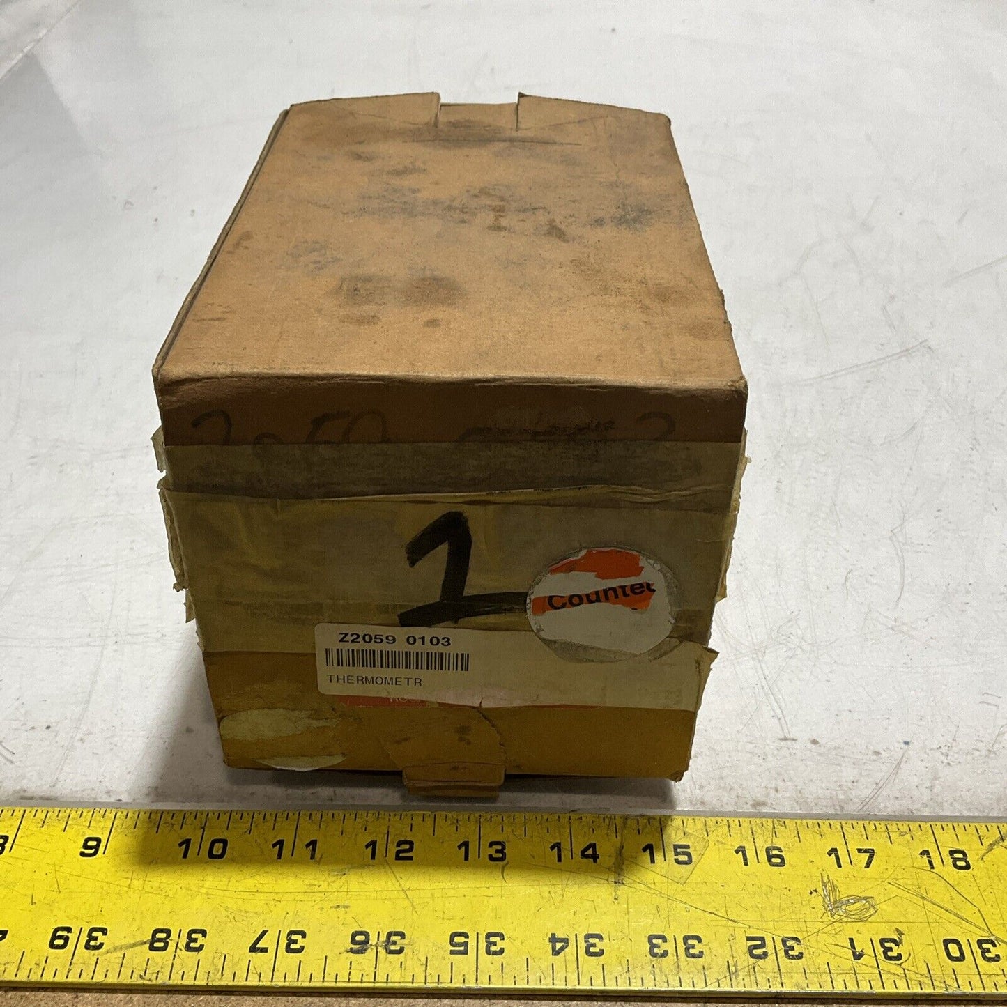 TEL-TRU 2275101 Z2059-0103 50-300 DEGREE °F 10-150DEGREE °C THERMOMETER U3S