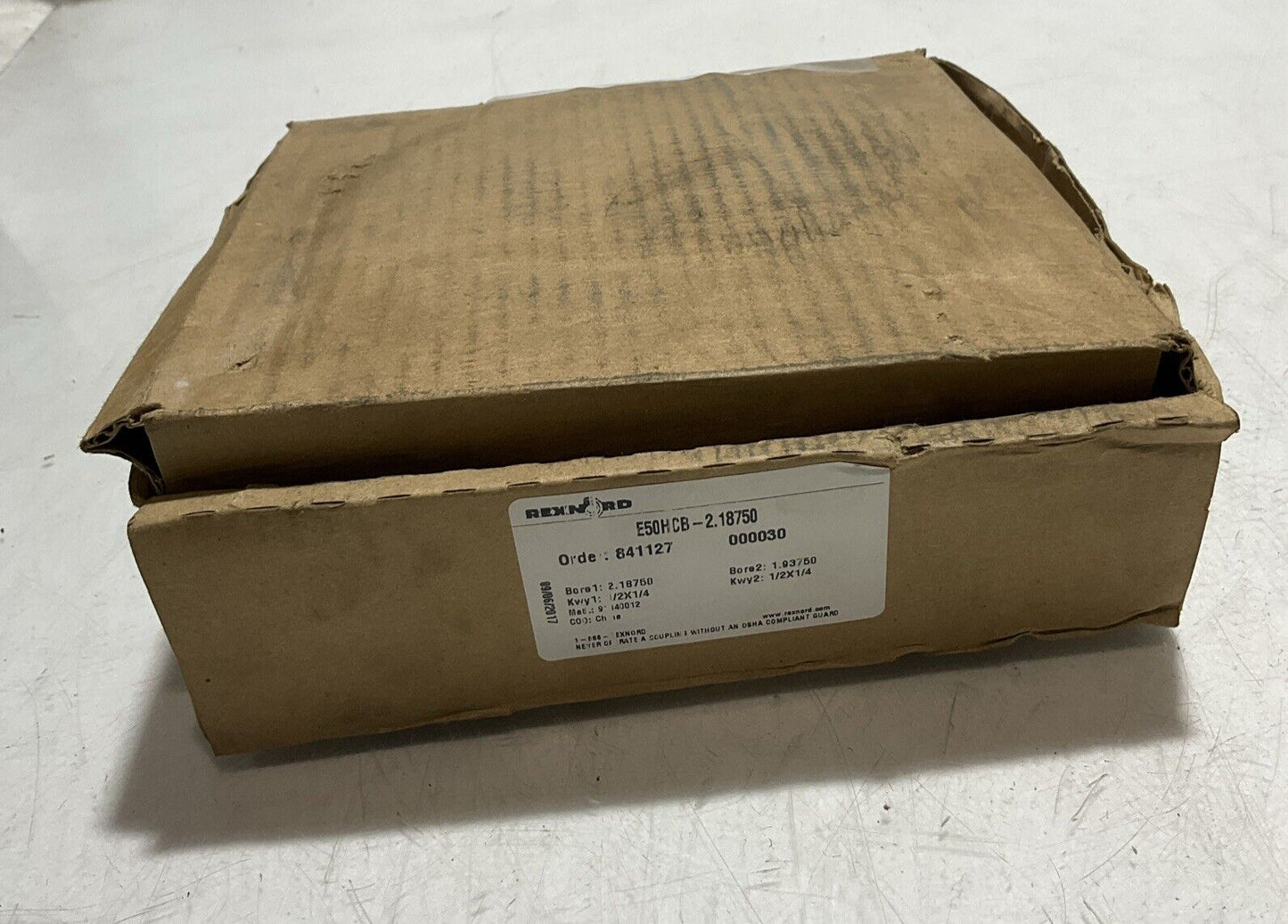 REXNORD OMEGA E50HCB-2.18750 50HRBHUB GRID COUPLING U3S