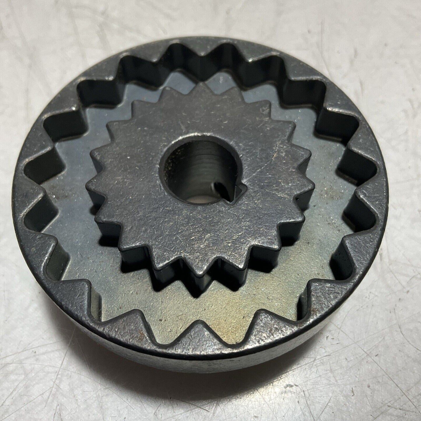 TB WOODS 4J12 SLEEVE COUPLING FLANGE SPACER SIZE-4 7.600RPM MAX 222-U3S