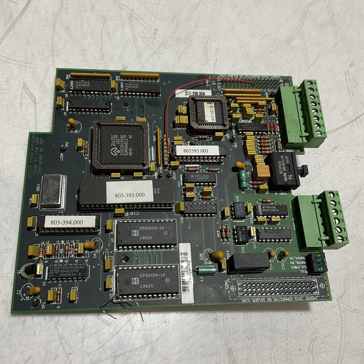 UNICO 317-296 0528-5CT9 10046687-R PCB U3S