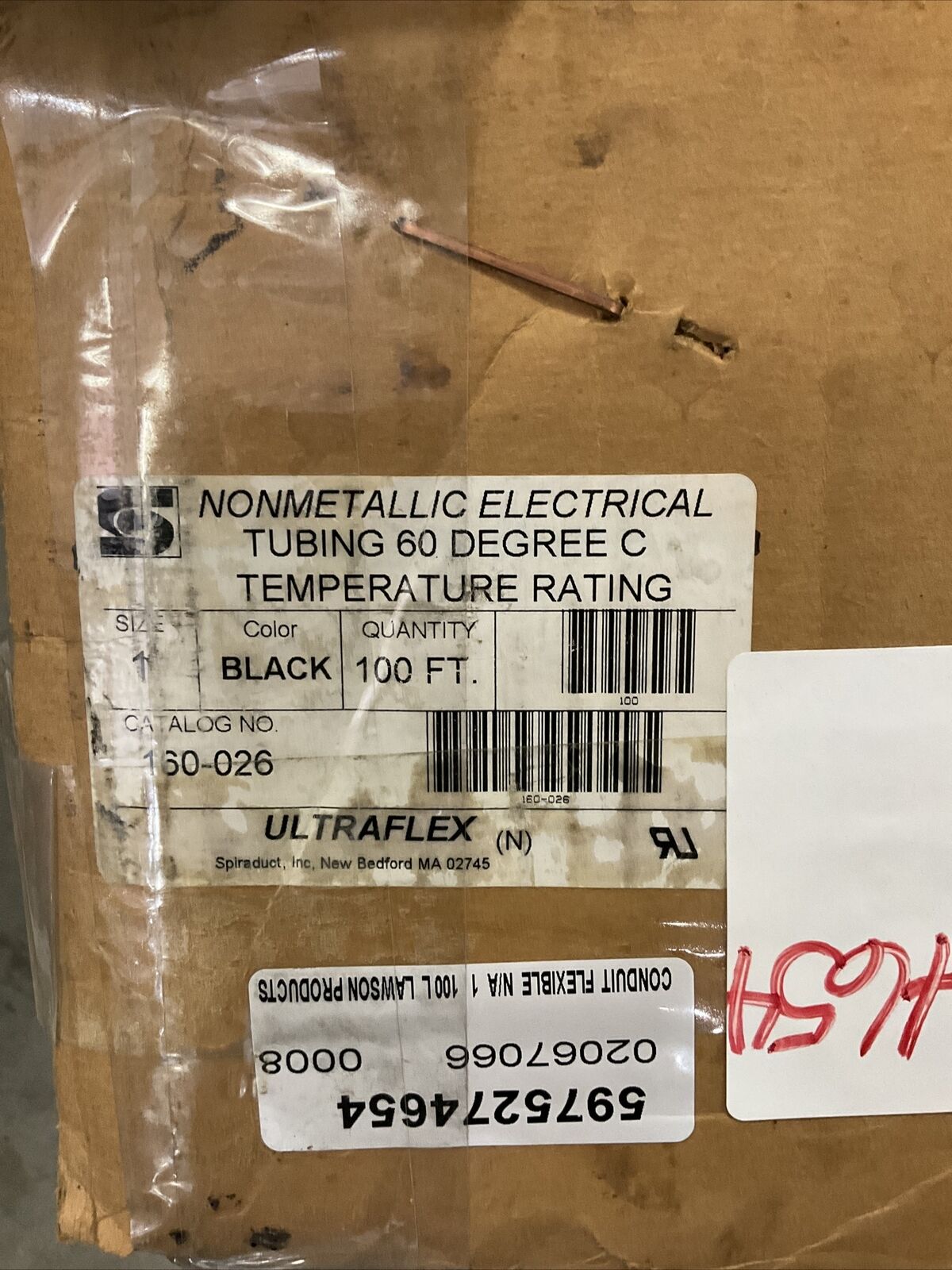 ULTRAFLEX 160-026 NONMETALLIC ELECTRICAL TUBING 60 DEGREE 100FT 373