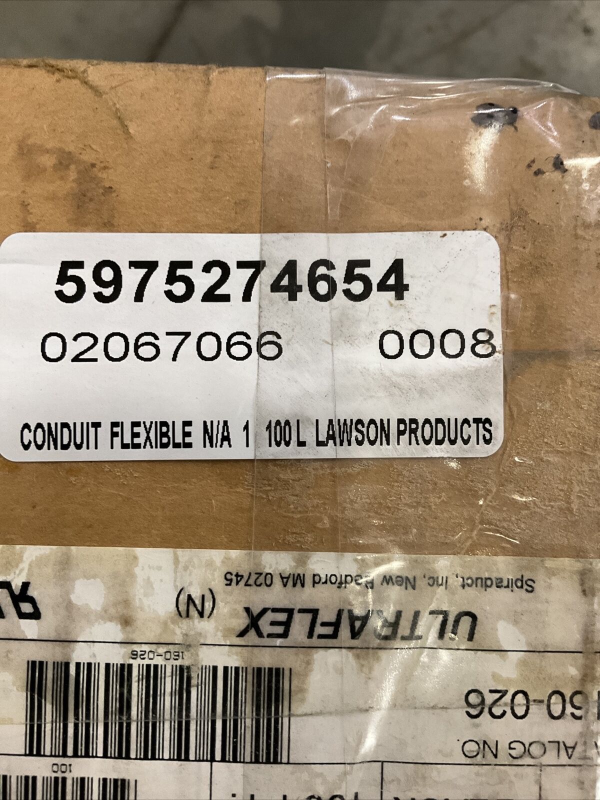 ULTRAFLEX 160-026 NONMETALLIC ELECTRICAL TUBING 60 DEGREE 100FT 373