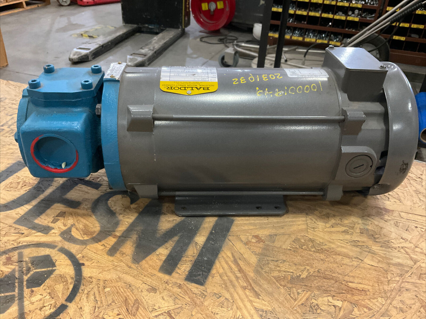 BALDOR RELIANCE CDP3575 MOTOR PUMP 1 1/2HP 1750RPM HOWDEN 91233 PUMP 373