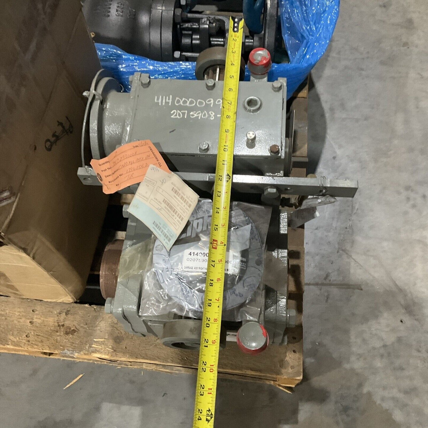 BERGEMANN 347293000H RIGHT HAND CARRIAGE ASSEMBLY 373