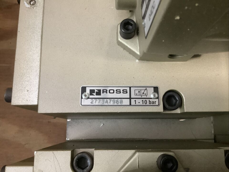 ROSS 39M0A1010-4MW VALVE ASSEMBLY 2773A7968 8476C4362 S2783A8924 2771A7940-4MW