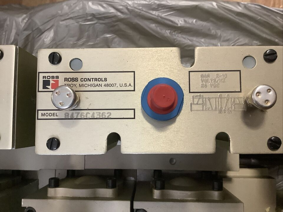 ROSS 39M0A1010-4MW VALVE ASSEMBLY 2773A7968 8476C4362 S2783A8924 2771A7940-4MW
