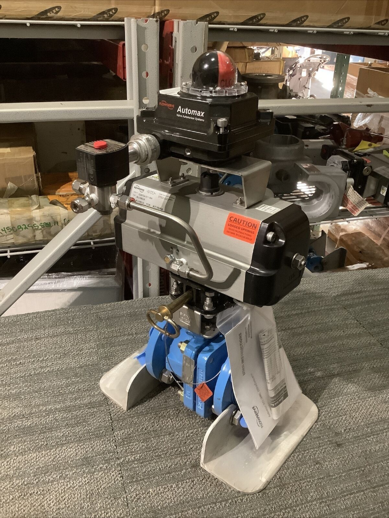 FLOWSERVE B115S10 FCW ACT/BUNA PNEUMATIC VALVE ACTUATOR W/ NXCLU2M1-18-00200