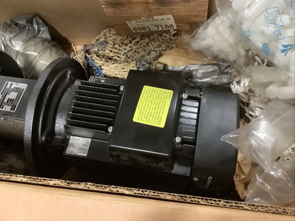 GRUNDFOS A97503105P114020003 MTR 10-4/3 A--A-HUUV CENTRIFUGAL PUMP 3HP 3461RPM