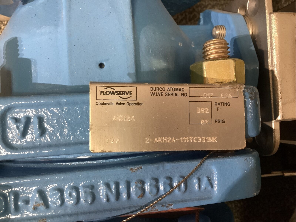 FLOWSERVE B115S10 FCW ACT/BUNA PNEUMATIC VALVE ACTUATOR W/ NXCLU2M1-18-00200
