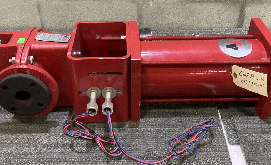 RED VALVE 09-3002 PNEUMATICALLY ACTUATED CONTROL PINCH VALVE SERIES 5200