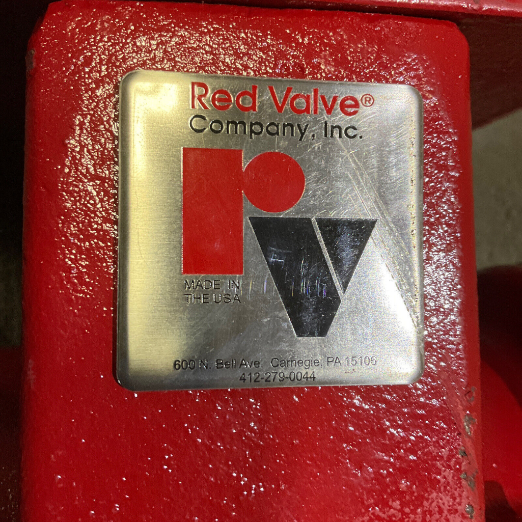 RED VALVE 09-3002 PNEUMATICALLY ACTUATED CONTROL PINCH VALVE SERIES 5200