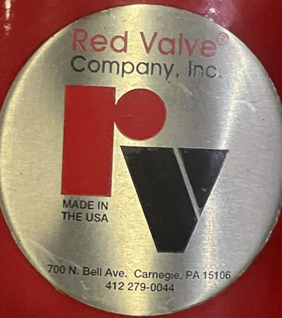 RED VALVE 09-3002 PNEUMATICALLY ACTUATED CONTROL PINCH VALVE SERIES 5200