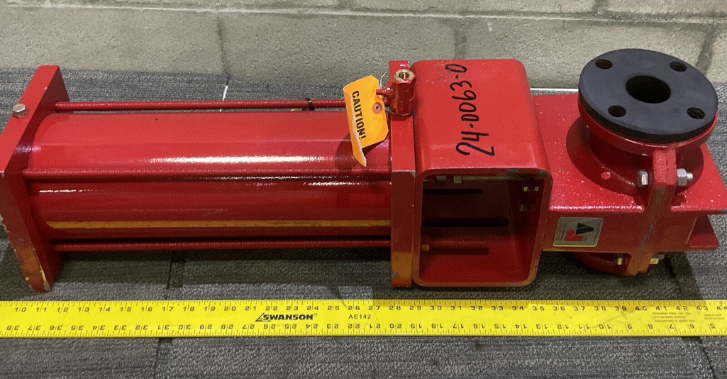 RED VALVE 09-3002 PNEUMATICALLY ACTUATED CONTROL PINCH VALVE SERIES 5200