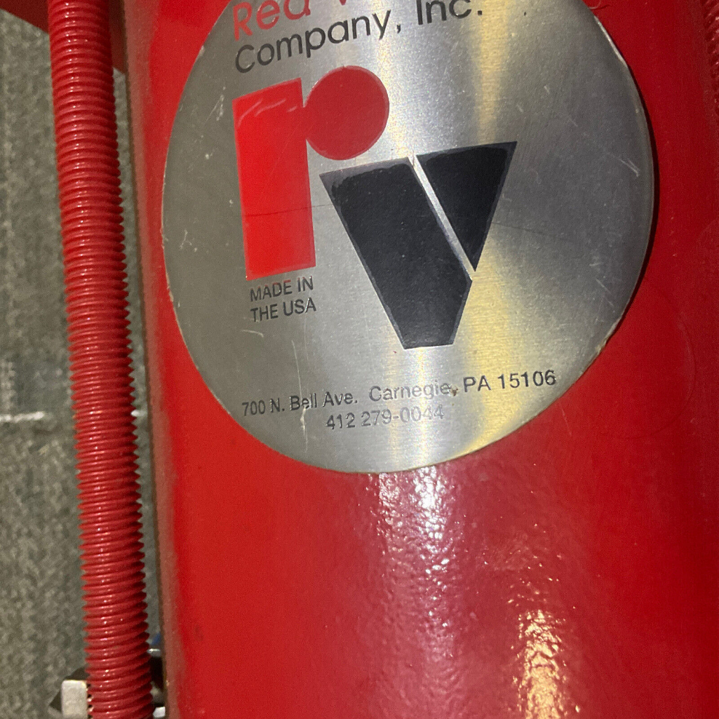 RED VALVE 09-3002 PNEUMATICALLY ACTUATED CONTROL PINCH VALVE SERIES 5200