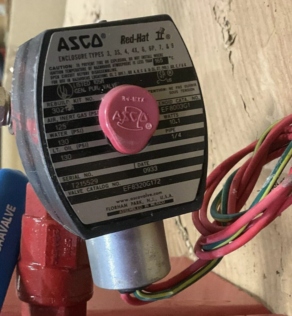 RED VALVE 09-3002 PNEUMATICALLY ACTUATED CONTROL PINCH VALVE SERIES 5200