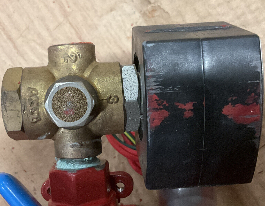 RED VALVE 09-3002 PNEUMATICALLY ACTUATED CONTROL PINCH VALVE SERIES 5200