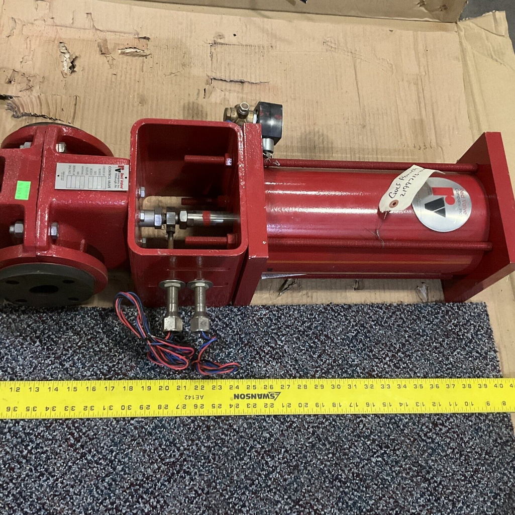 RED VALVE 09-3002 PNEUMATICALLY ACTUATED CONTROL PINCH VALVE SERIES 5200