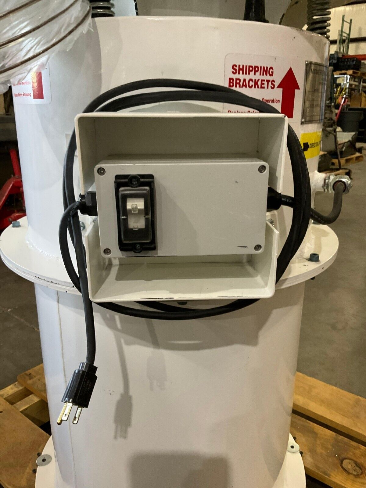 MIDWESTERN INDUSTRIES F1-24 SIFTER WITH MR24S4-4 MOTOR 115 V 60 HZ 1 PH 1170 RPM