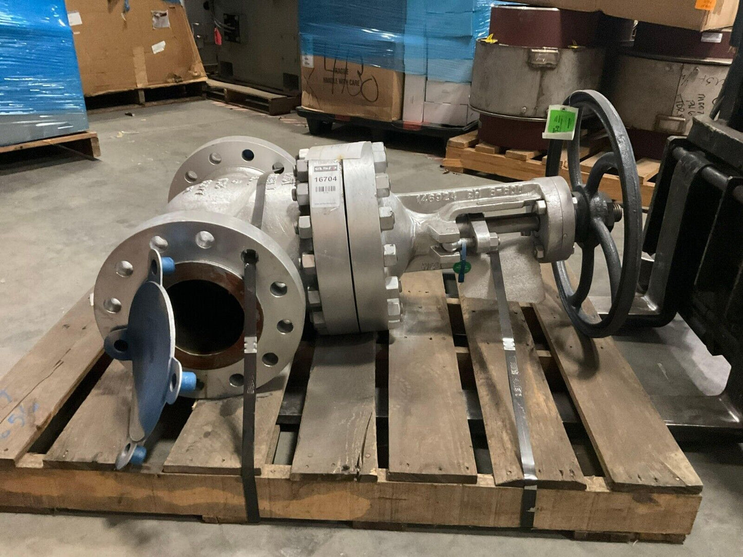POWELL VALVES 6003FC8GXXX GLOBE GATE VALVE B16.34 CL 600LB CR18 97A8 1480 PSI