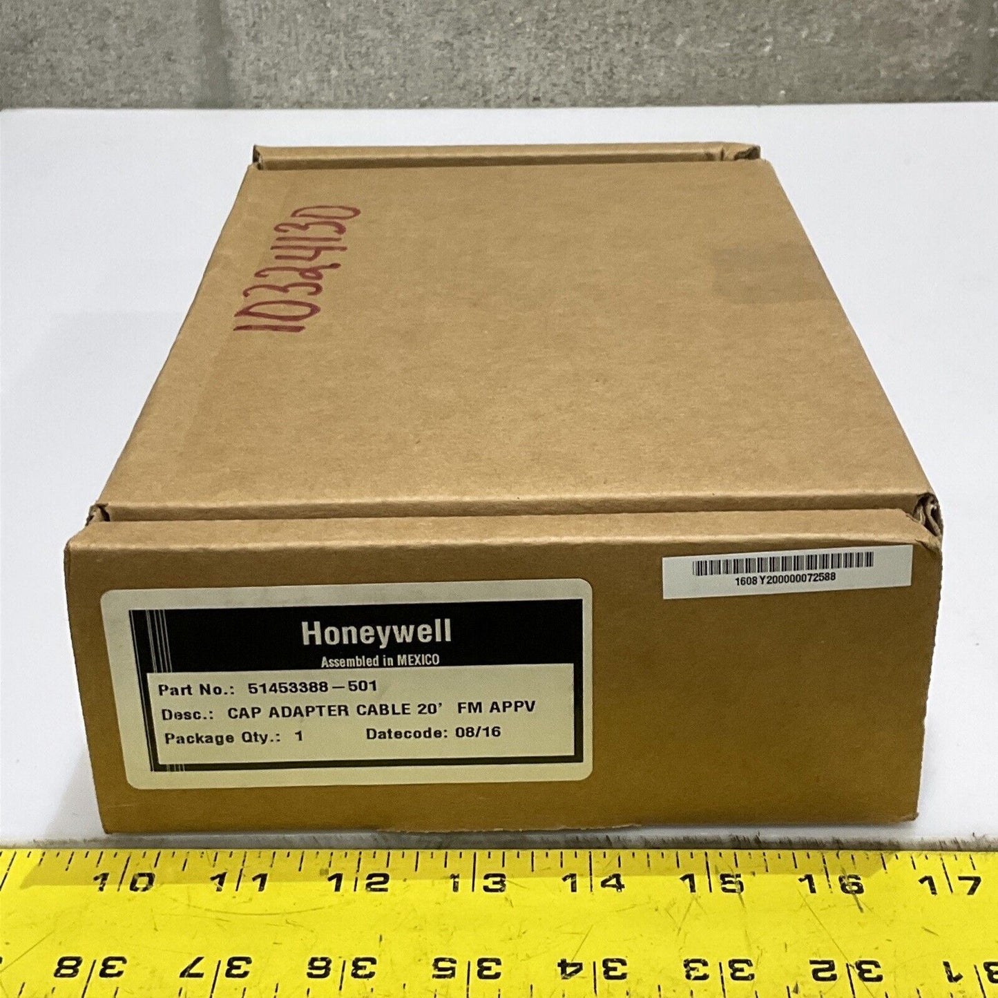 HONEYWELL 51453388-501 CAP ADAPTER CABLE 20' FM APPV 555