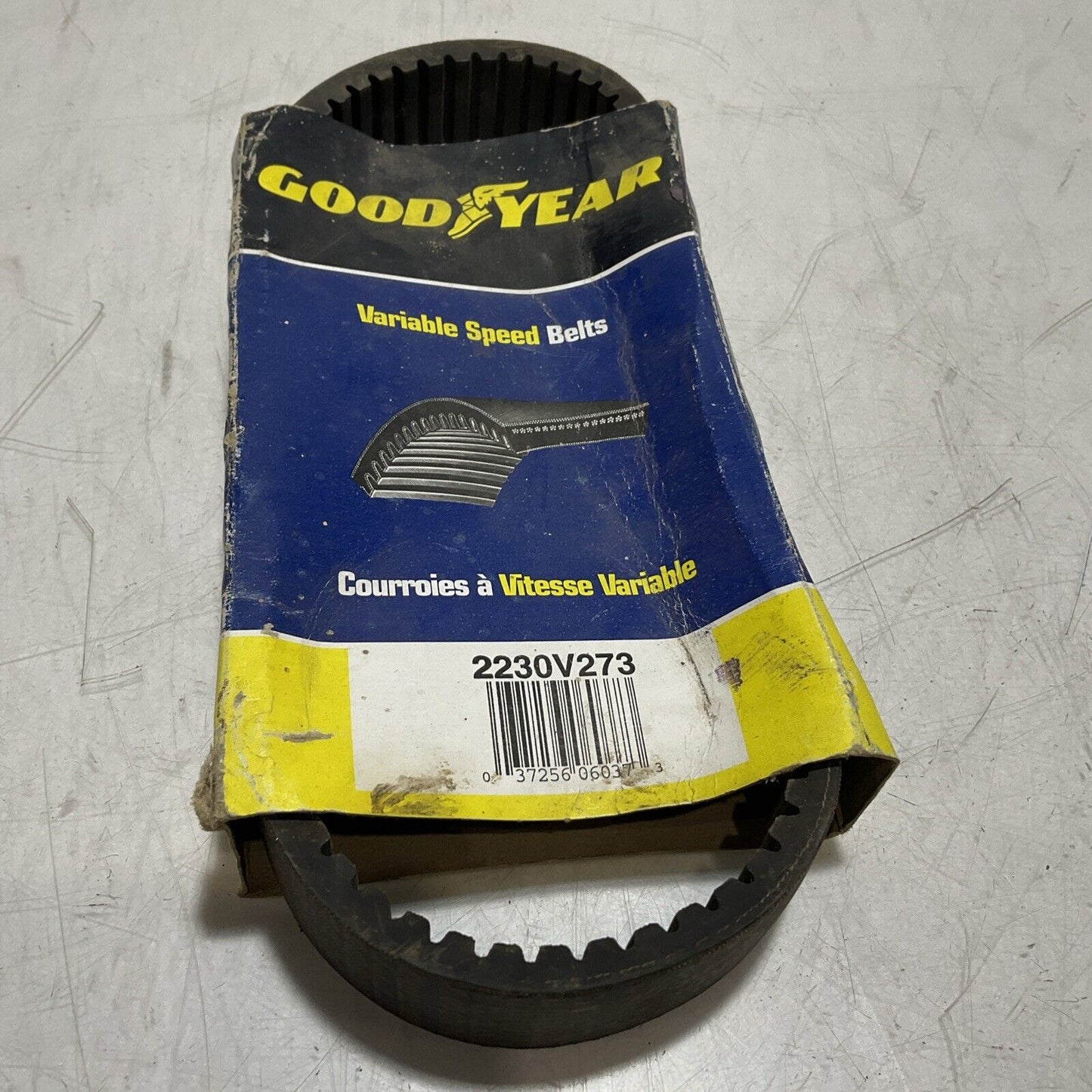 GOOD YEAR 2230V273 VARIABLE SPEED BELT LOT OF 2 U3S