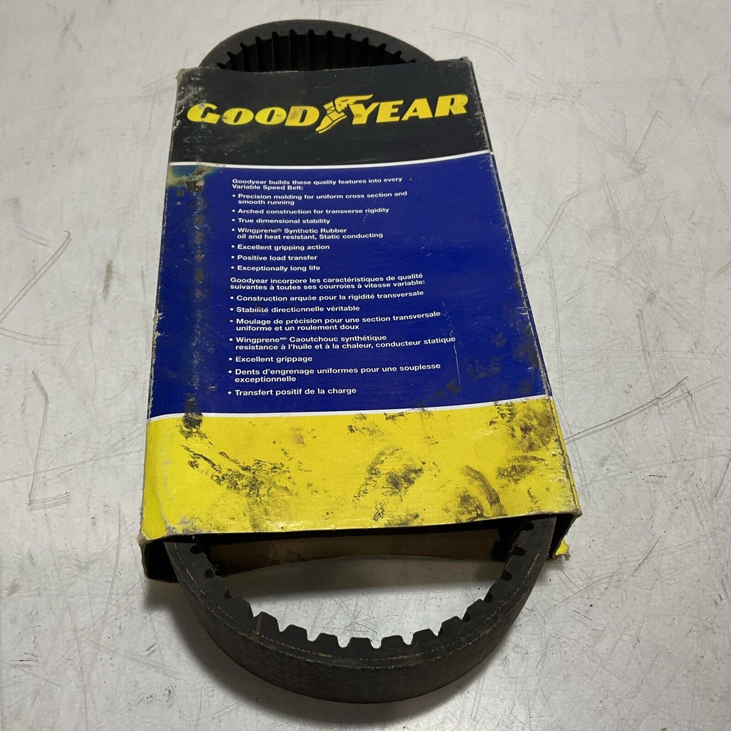 GOOD YEAR 2230V273 VARIABLE SPEED BELT LOT OF 2 U3S