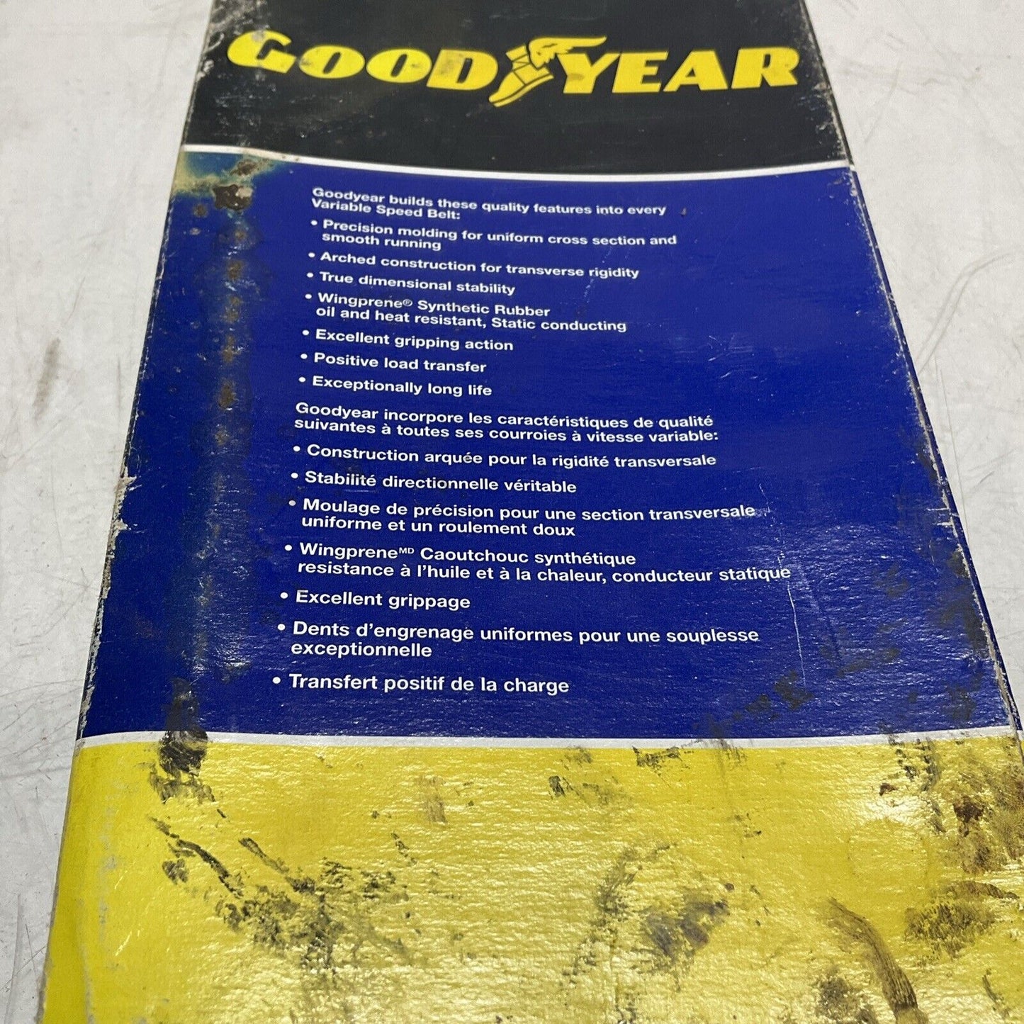 GOOD YEAR 2230V273 VARIABLE SPEED BELT LOT OF 2 U3S