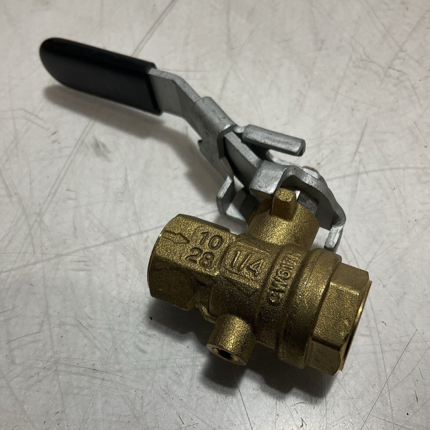 UCI SEL-2 1/4" UNIVERSAL MANUAL VENTING BALL VALVE LOT OF 3 U3S