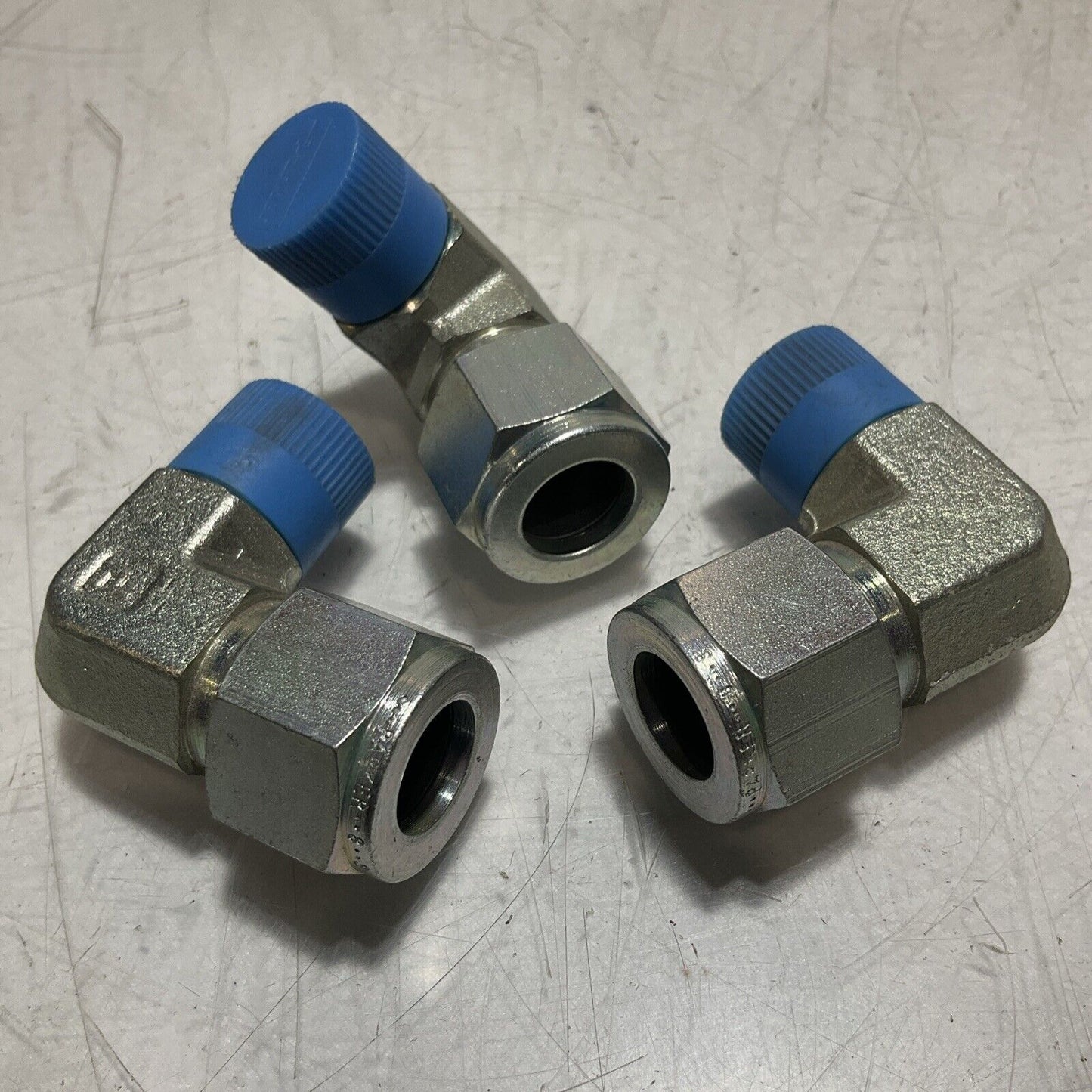 PARKER 8-8 JLC TUBE AND FITTING ADAPTER LOT OF 3 U3S