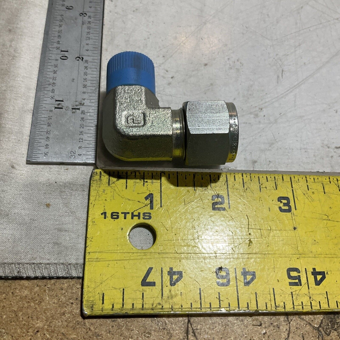 PARKER 8-8 JLC TUBE AND FITTING ADAPTER LOT OF 3 U3S