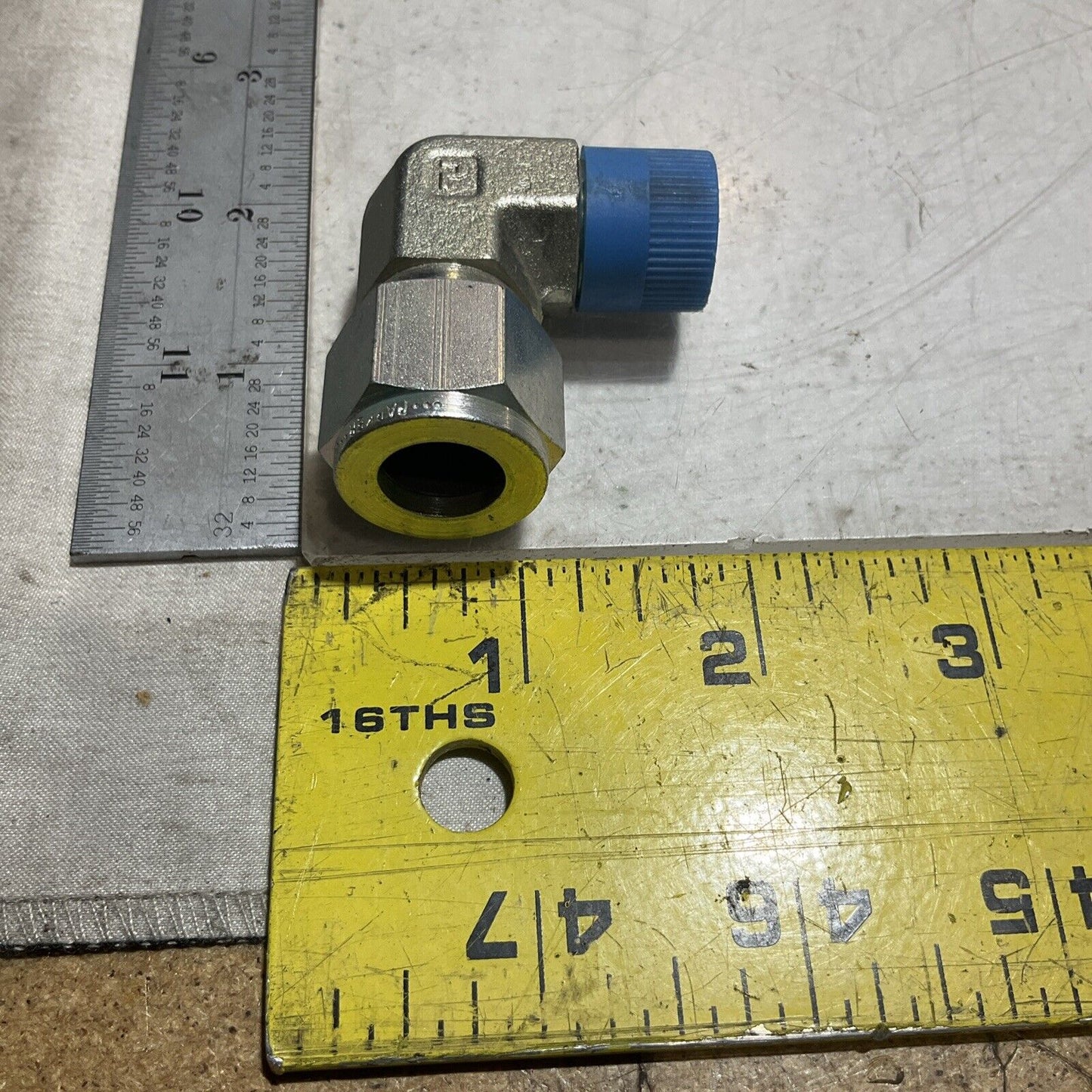 PARKER 8-8 JLC TUBE AND FITTING ADAPTER LOT OF 3 U3S