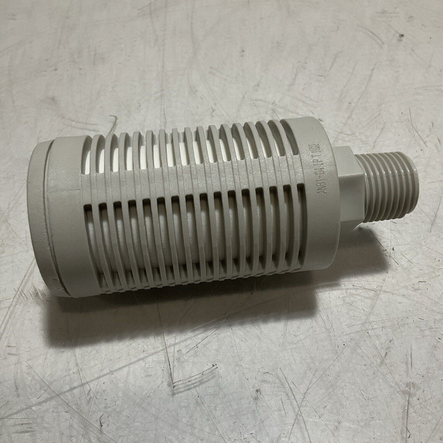 SMC ANB1-04 HIGH NOISE REDUCTION SCREW-IN SILENCER LOT OF 3 U3S