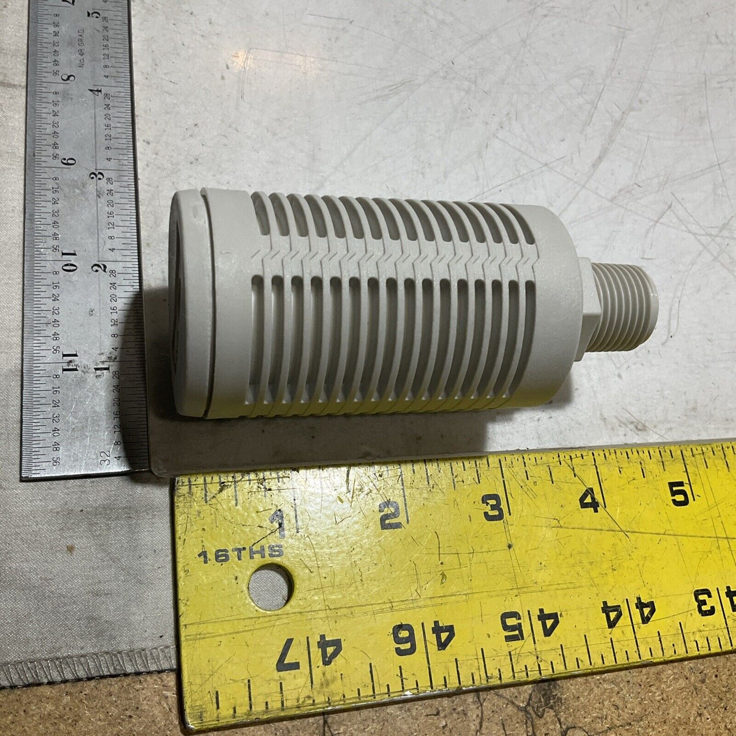 SMC ANB1-04 HIGH NOISE REDUCTION SCREW-IN SILENCER LOT OF 3 U3S