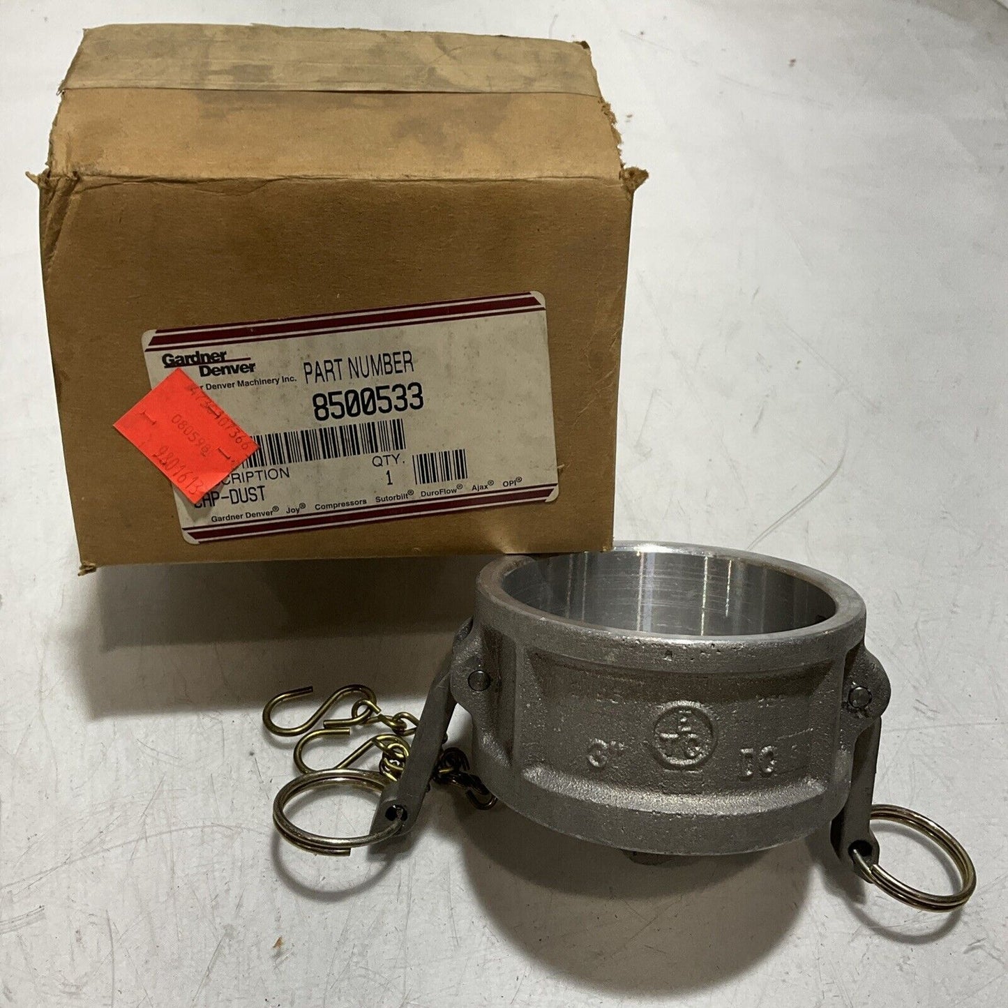 GARDNER DENVER 8500533 PROTECTIVE DUST CAP 3”DC 373-U3S